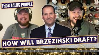 What will Rob Brzezinski's DRAFT STRATEGY for Minnesota Vikings look like?