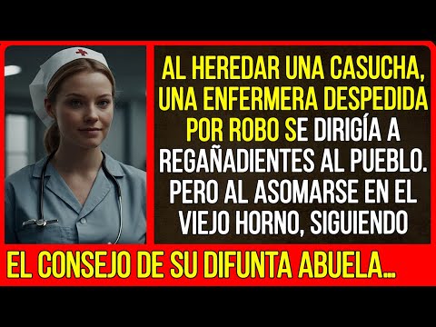 Al heredar una casucha, una enfermera despedida por robo se dirigía a regañadientes al pueblo