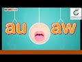 Identifying the 'aw' Sound