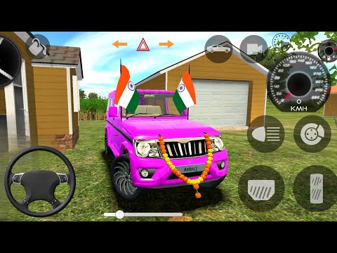 Modified Bolero Real Driving 3D: Indian Cars Simulator (Gadi Wala Game) - Car Game Android Gameplay