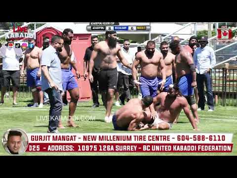 Match 1 - Azaad Punjab Kesari Kabaddi Cup 2025 - BC-Calgary Vs. Azaad Punjab