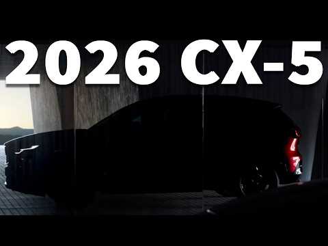 2026 Mazda CX-5 Teased // Reveal date + Expectations for the all-new crossover