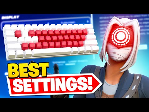 NEW BEST Chapter 6 PC Keyboard & Mouse Settings, Sensitivity + Keybinds In Fortnite!