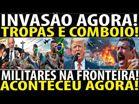 BOMBA NESSA QUINTA! TROPAS INVADEM O BRASIL! TRUMP DECLARA GUERRA! A CASA CAIU DE LULA! IMPEACHMENT