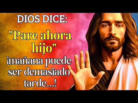 "TE ESTOY AVISANDO HIJO, TE IMPLORO ESCUCHAME 3 MINUTOS
" | MENSAJE DE DIOS