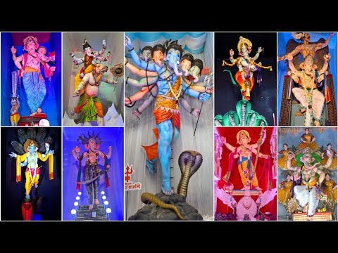 Mumbai Ganpati Darshan 2024 | Mumbai's Best Unique Ganpati Ep 4 | Khetwadi & Khamathipura Area 😍🔥