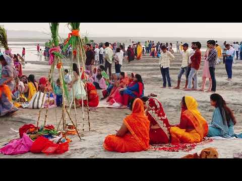 गंगा स्नान और छठ पूजा का न्यू इंडिया वीडियो।