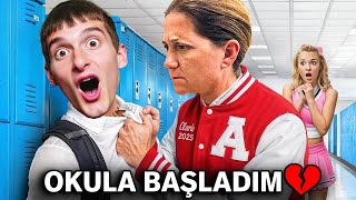 ANNEM BENİ ZORLA OKULA GÖNDERİYOR *bittim*