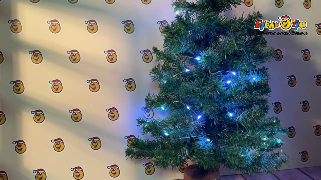 Гирлянда led Нить светодиодная на батарейках холодный белый свет 3м - видео