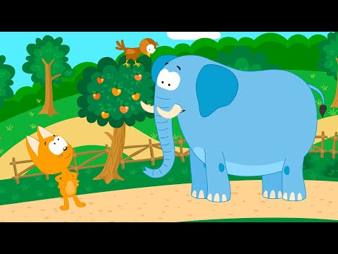 El gatito Koté | Yo puedo | Que pueden hacer los animales | Canciones infantiles y dibujos animados