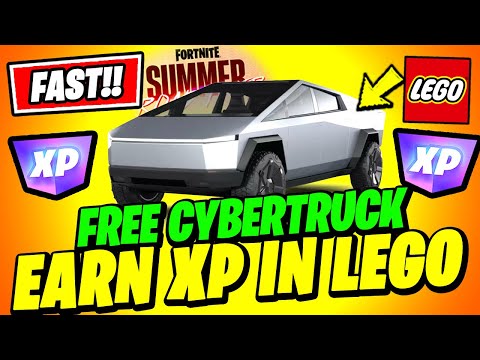 *FASTEST WAY* How to Earn XP with a PARTY in Battle Royale, Reload, LEGO -UNLOCK Fortnite CyberTruck