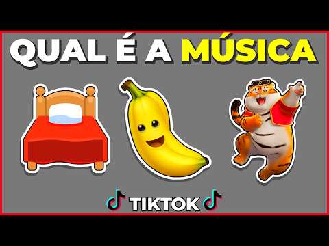 😱 ADIVINHE A MÚSICA DO TIKTOK COM EMOJIS 🤔 COMPLETE A MÚSICA - DANCE SE SOUBER #quiz