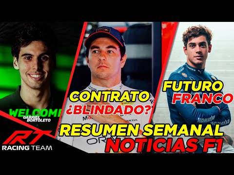 🚨RESUMEN SEMANAL F1 ✔ ¿BLINDADO el CONTRATO de CHECO? 🧐 COLAPINTO y su FUTURO 👍 BORTOLETO CONFIRMADO