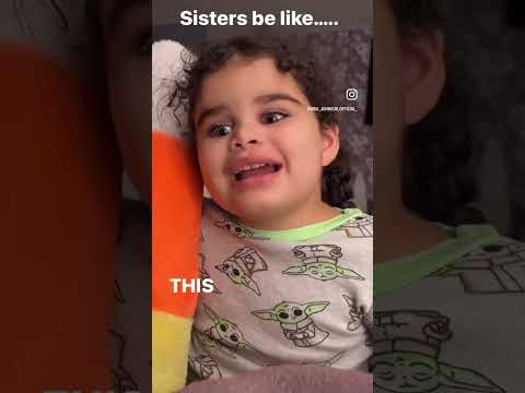 Dakota pushed me in the stomach! #sisters #funny #family #love #fight