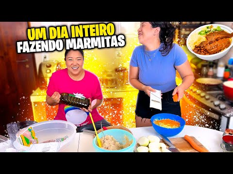 UM DIA INTEIRO FAZENDO MARMITAS | Blog das irmãs