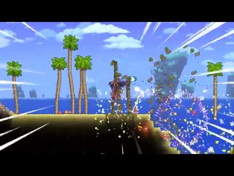 Blowing up a Terraria world