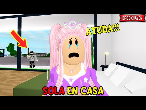 MIS PADRES ME ABANDONAN EN BROOKHAVEN! 😭 HISTORIA TRISTE en Roblox