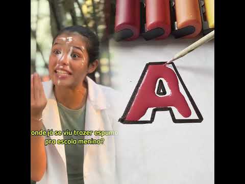 ESPUMA NA ESCOLA!