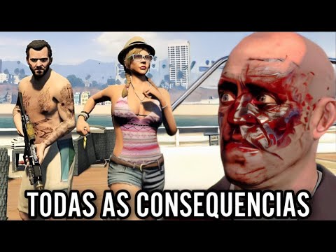 O QUE ACONTECE SE VOCÊ NÃO OBEDECER O GTA 5 (Recompilação)