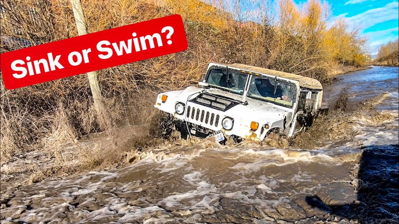 4X4 HUMMER H1- BEST TIME OFFROAD WATER & MUD ALEX CHOI & STEVESPOV
