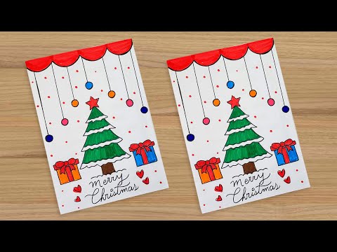 🎄Muy fácil 🎄Tarjeta para Navidad 🎅Handmade Card For Christmas Manualidades para Navidad 🎄