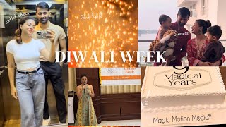 Diwali Week Vlog: A Colorful Journey of Lights and love | Rachel Maaney