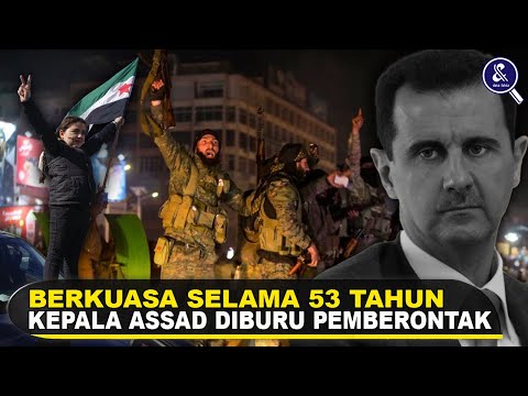 KEPALANYA DIBURU PEMBERONTAK, ASSAD KABUR KE RUSIA? Fakta Tumbangnya Rezim Bashar Al-Assad di Suriah