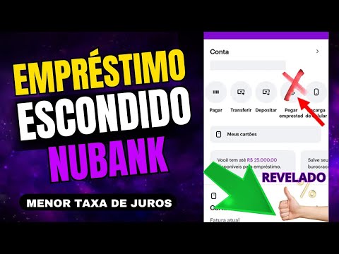 Mostrei o Empréstimo Nubank que Quase Ninguem Conhece.Melhor do que Empréstimo Pessoal Nubank