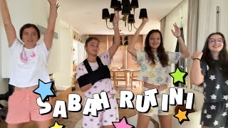 SABAH RUTİNİ / ÇOK GÜLDÜĞÜMÜZ BİR RUTİN OLDU