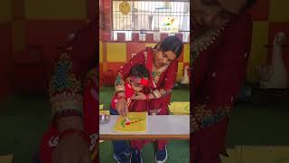 Cotton dabbing watermelon activity done by our little child care stars 🍉✨So much fun.