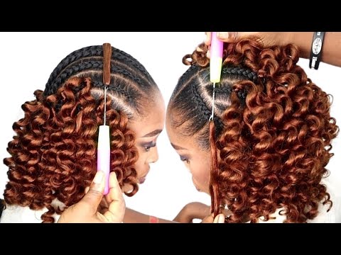 Quick & Stunning Curly Crochet Hairstyles for Beginners / How to make your curls look natural