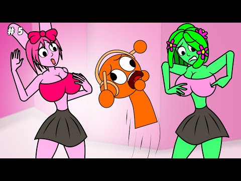 VINERIA & PINKI SWAP TO PEOPLE !? INCREDIBOX SPRUNKI !!! (cartoon animation)