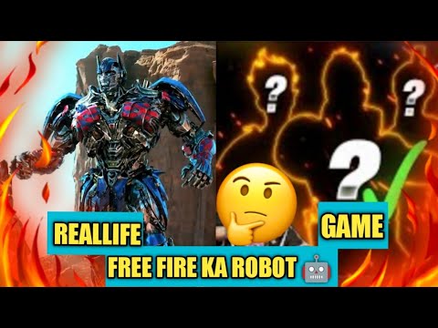 free fire ka robot 🤖🙀 - para SAMSUNG A3,A5,A6,A7,J2,J5,J7,S5,S6,S7,S9,A10,A20,A30,A50,A70 #shorts