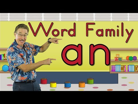 Word Family -an | Phonics Song for Kids | Jack Hartmann - YouTube