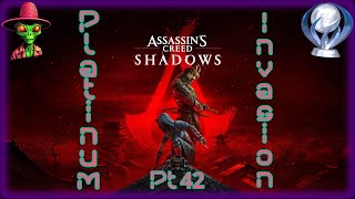 Assassins Creed Shadows Platinum Invasion Pt. 42 - New armor, who this? and Tamba locations!