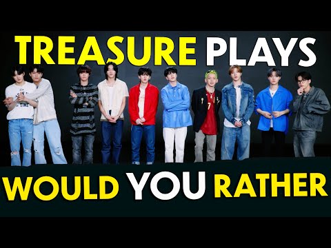 TREASURE Plays Would You Rather...? | K-Pop Stars React