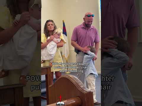 Baby in church #baby #funnybaby