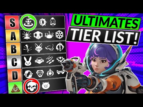 NEW UPDATED ULTIMATES TIER LIST - Every Hero Ult Ranked (Worst to Best) - Overwatch 2 Season 13