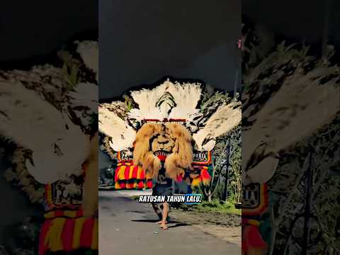 Topeng Reog Putih yang Hidup🥶🔥 #reog #jaranan #jathilan