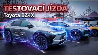 Testovací jízda v Toyota BZ4X - příjemné překvapení, co ujede naftovému Passatu 😅.