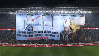 Trabzonspor - fenerbahçe | Tribün Görüntüleri [24.12.2022]