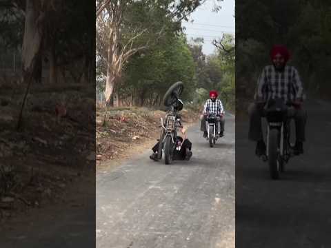 Bhai stunt 🕶️👀😈#shorts #modified