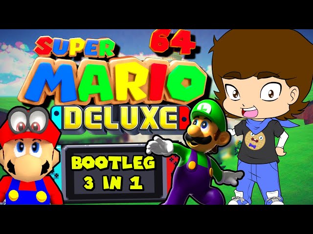 BOOTLEG Mario 64 Deluxe for Nintendo Switch - ConnerTheWaffle