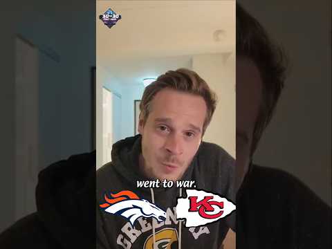The Broncos & Chiefs are at war #nfl