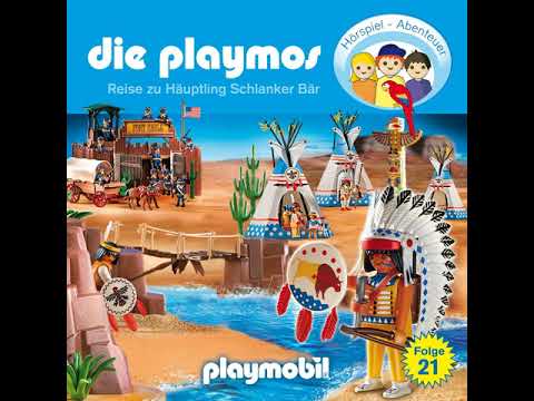Die Playmos - Folge 21: Die Reise zu Häuptling Schlanker Bär (Hörprobe)