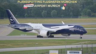 Live Planespotting Flughafen München EDDM/MUC 22.08.26 #live #livestream #aviation #planespotting