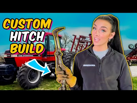 Building a Hitch for Our NEW Field Cultivator