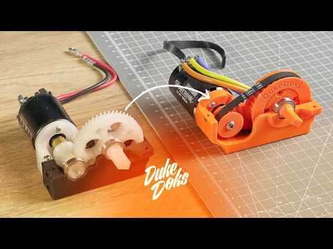 😡 Me EQUIVOCABA ¿Correas o Engranajes con impresión 3D? Modificación para mis RC