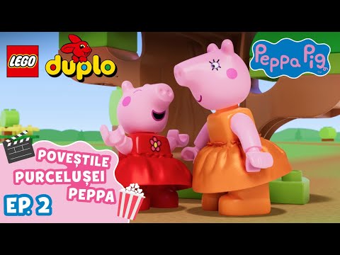 De-a v-ați ascunselea în grădină 🙈🌳🌻| Poveștile perculeșei Peppa | LEGO DUPLO