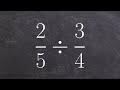 Dividing and Multiplying Fractions